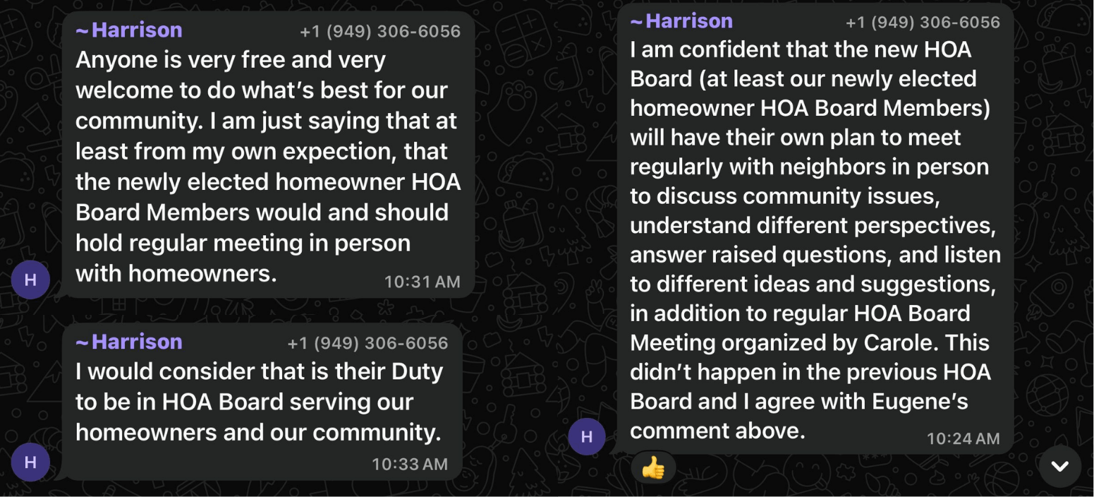 HOA Mismanagement